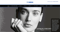 Desktop Screenshot of gioielleriaurbini.com